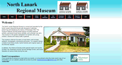 Desktop Screenshot of northlanarkregionalmuseum.com